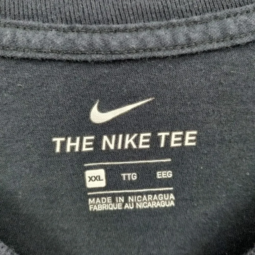 Nike Just Do it Swoosh Tee 100% Cotton Crewneck Short Sleeve T-Shirt XXL Mens